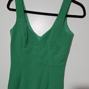 Bardot Green Midi Dress